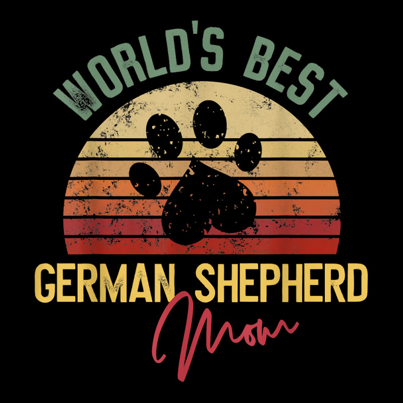 World´s Best German Shepherd Mom T Shirt Zipper Hoodie | Artistshot