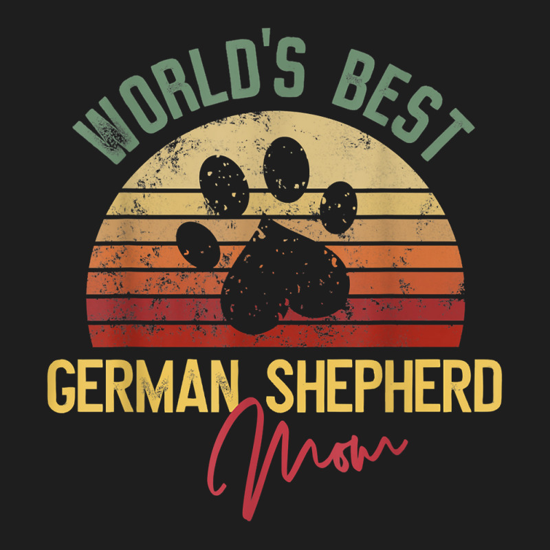 World´s Best German Shepherd Mom T Shirt Classic T-shirt | Artistshot