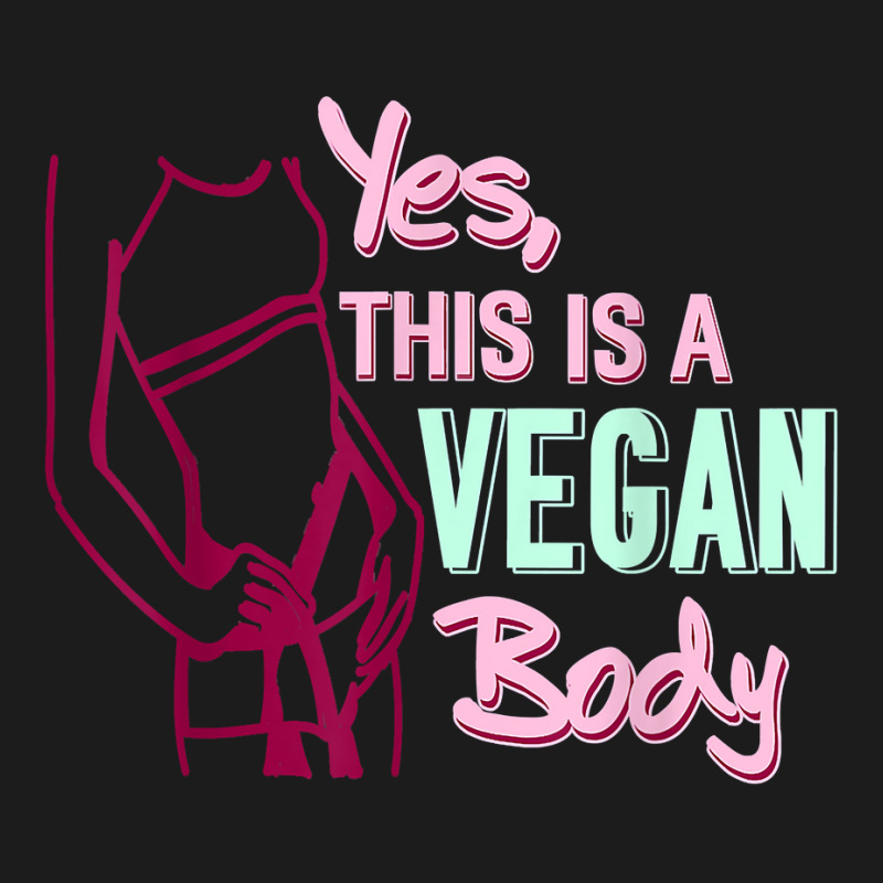 Yes This Is A Vegan Body Cool Retro T Shirt Present Gift T Shirt Hoodie & Jogger Set | Artistshot