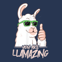 You Are Llamazing   Birthday Party Cool Alpaca Hipster Drips T Shirt Men Denim Jacket | Artistshot