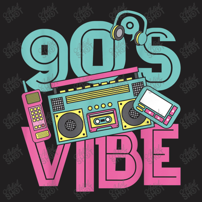 90s Vibe Vintage 1990s Music 90s Costume Party Nineties Characters Car T-shirt | Artistshot