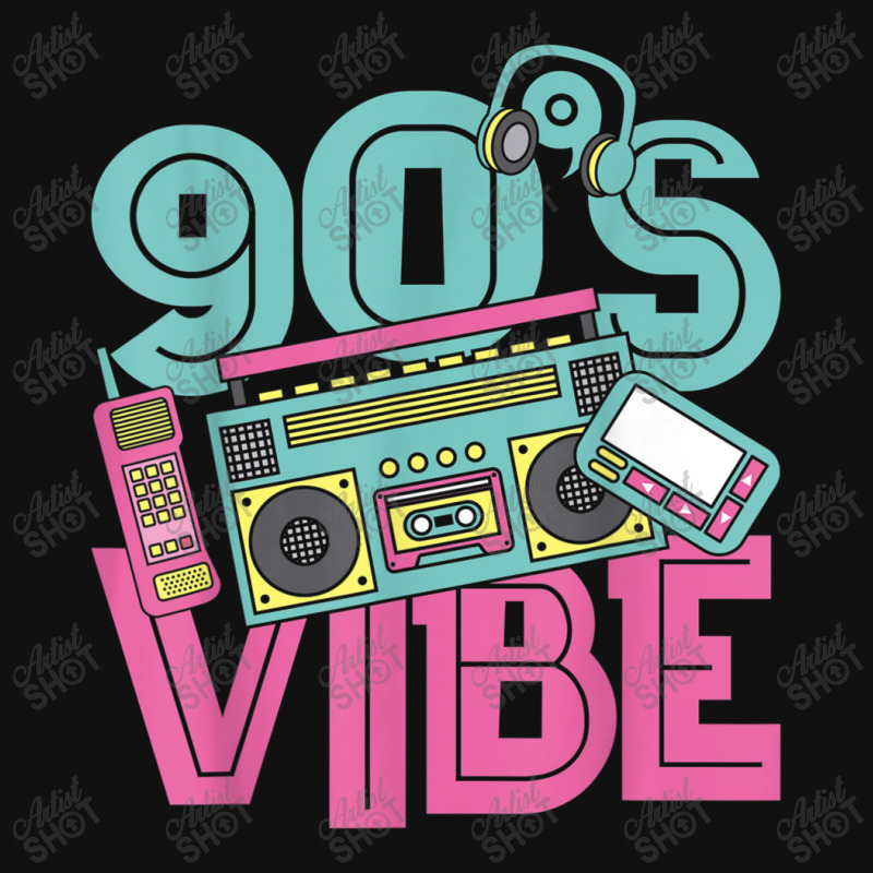 90s Vibe Vintage 1990s Music 90s Costume Party Nineties Characters Car Rectangle Patch | Artistshot