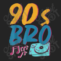 90s Vinyl 1990s Bro Costume Party Music Generation Nineties Video Game 3/4 Sleeve Shirt | Artistshot