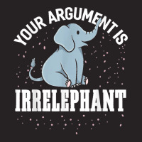 Your Argument Is Irrelephant Funny Elephant Vintage Cap | Artistshot