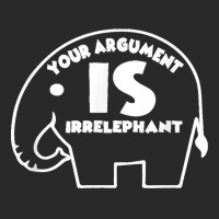 Your Argument Is Irrelephant Funny Elephant Pun Jokes Memes Printed Hat | Artistshot