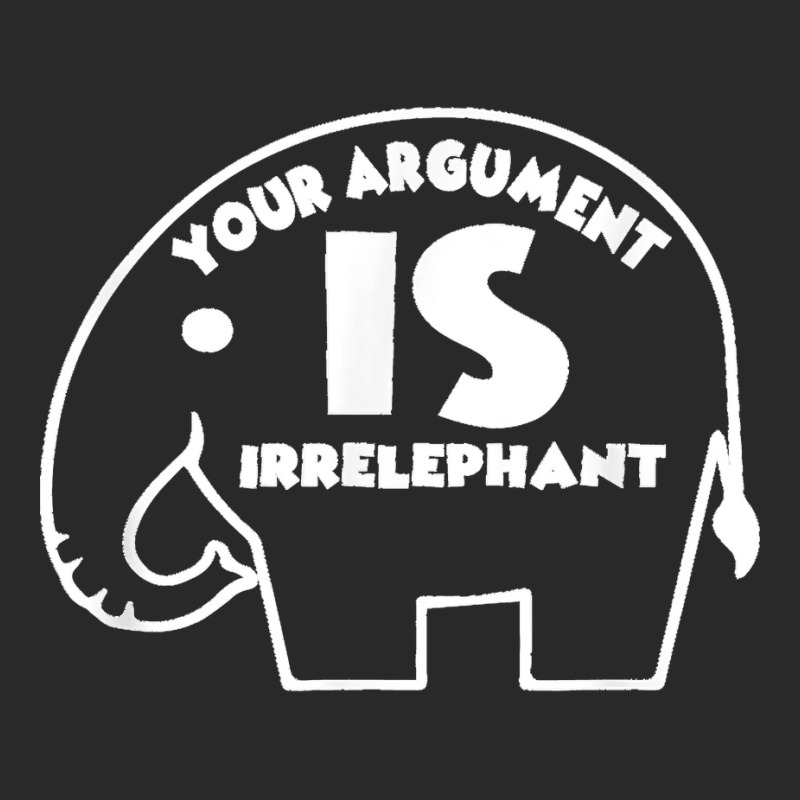 Your Argument Is Irrelephant Funny Elephant Pun Jokes Memes Printed hat by WirtzRichard | Artistshot