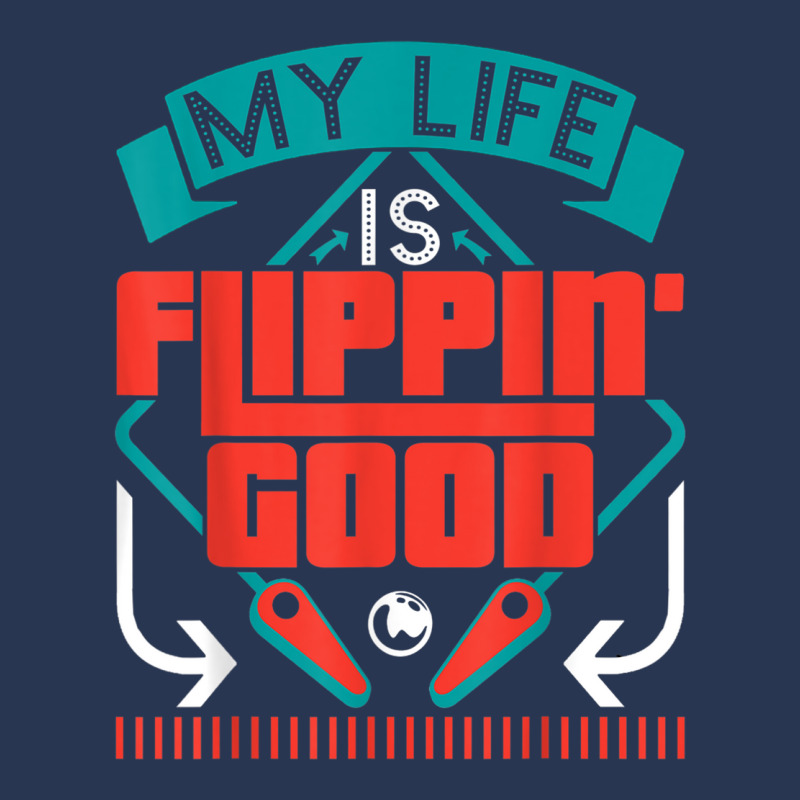 My Life Is Flippin Good Retro Multiball Pinball Arcade Game T Shirt Ladies Denim Jacket by BrandalynSaetern | Artistshot