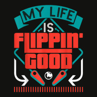 My Life Is Flippin Good Retro Multiball Pinball Arcade Game T Shirt Scorecard Crop Tee | Artistshot