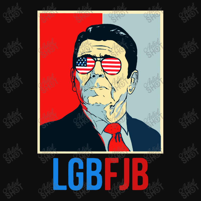 Lgbfjb  Us Flag Sunglasses Crop Top | Artistshot