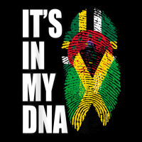 Dominica And Jamaican Mix Dna Flag Heritage T Shirt Baby Tee | Artistshot