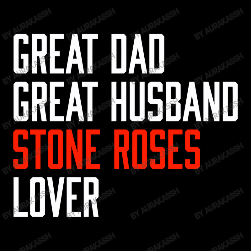 Great Dad Husband Stone Roses Lover Women's V-Neck T-Shirt by aurakassh | Artistshot