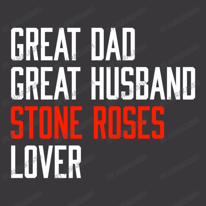 Great Dad Husband Stone Roses Lover Ladies Curvy T-Shirt by aurakassh | Artistshot