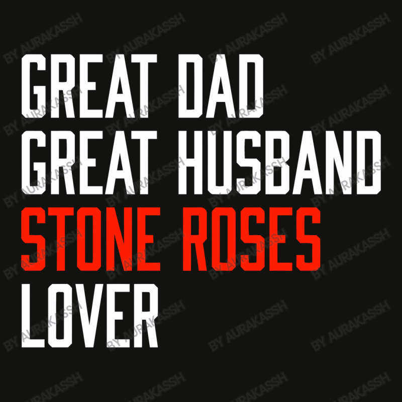 Great Dad Husband Stone Roses Lover Scorecard Crop Tee by aurakassh | Artistshot