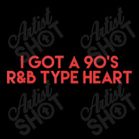 I Got A 90's R&b Type Heart Shirt Music Lover Art Adjustable Cap | Artistshot