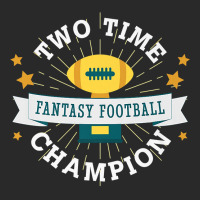 Two Time Champion Fantasy Football Premium T Shirt Printed Hat | Artistshot