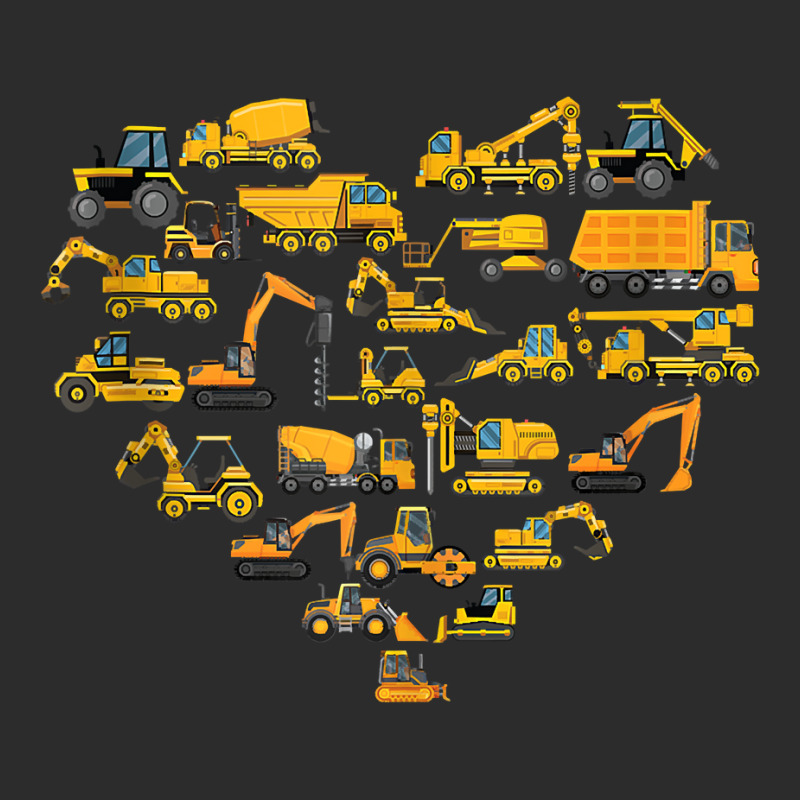 Types Of Construction Excavator Bulldozer Truck Crane Kids Tank Top Exclusive T-shirt by zagelmaglime | Artistshot