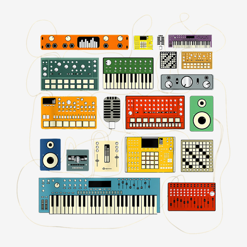 Synthesizer And Drum Machine For Electronic Musician T Shirt Magic Mug | Artistshot