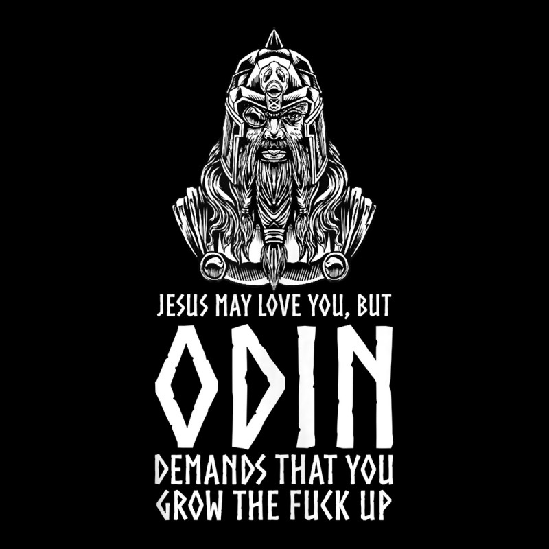 Viking God Odin   Norse Mythology   Motivational Pagan Gift Tank Top Zipper Hoodie by dewresowashg | Artistshot