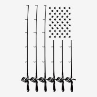 American Flag Fishing Sticker Skinny Tumbler | Artistshot