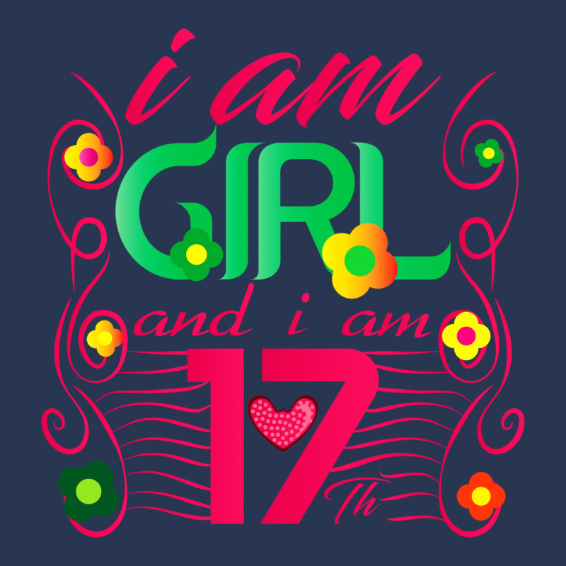 I Am Girl 17th Ladies Denim Jacket | Artistshot