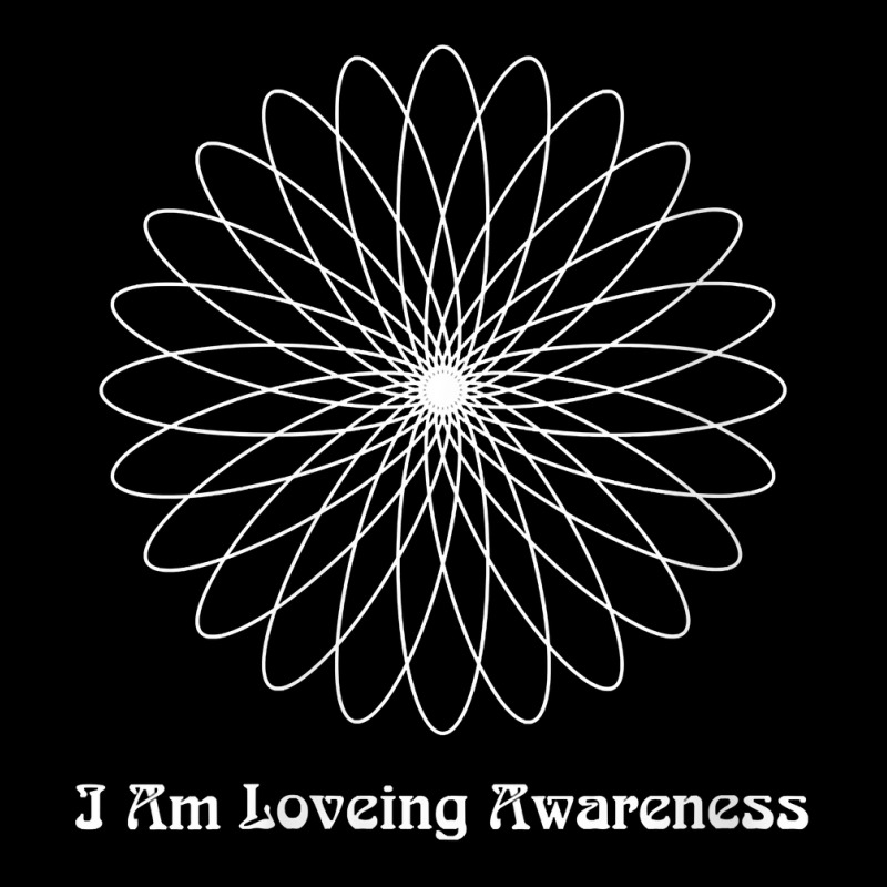 Womens I Am Loving Awareness, Ram Dass Mantra, Mandala V Neck T Shirt Fleece Short by uekirstockpg | Artistshot