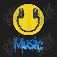 Music I Love The 90's Dj Headphones Smile Face Headset Raver Funny Men Classic T-shirt | Artistshot