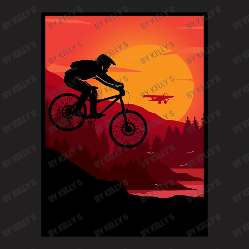 Mountain Bikes T-Shirt by Kelly S | Artistshot