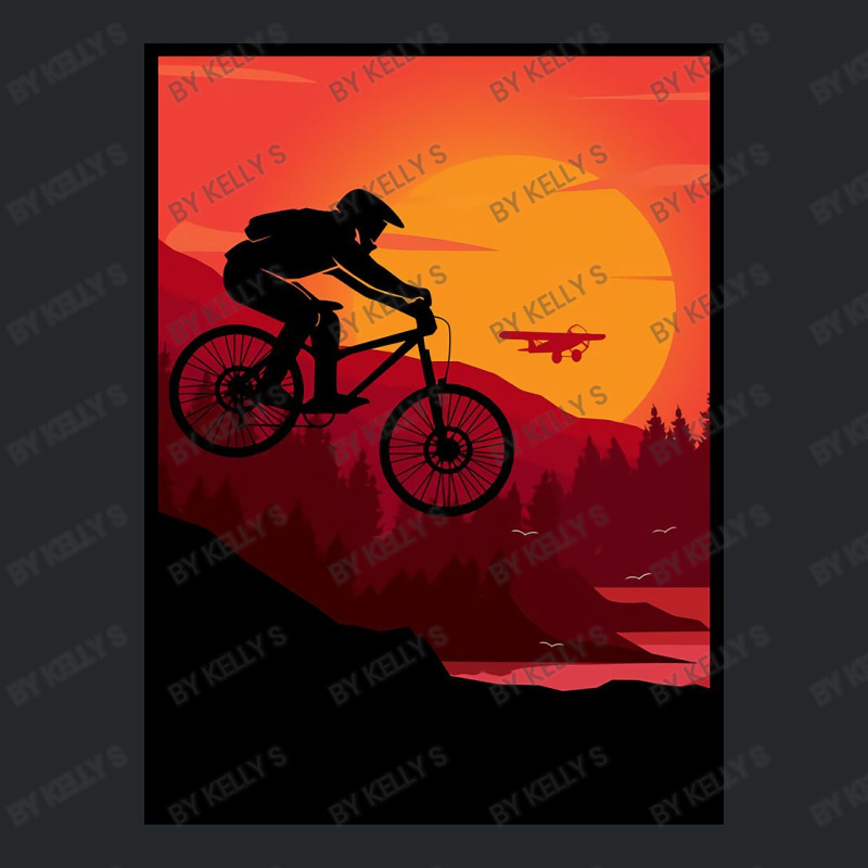 Mountain Bikes Crewneck Sweatshirt by Kelly S | Artistshot