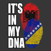 Bosnian And Albanian Mix Dna Flag Heritage Gift T Shirt Toddler Hoodie | Artistshot