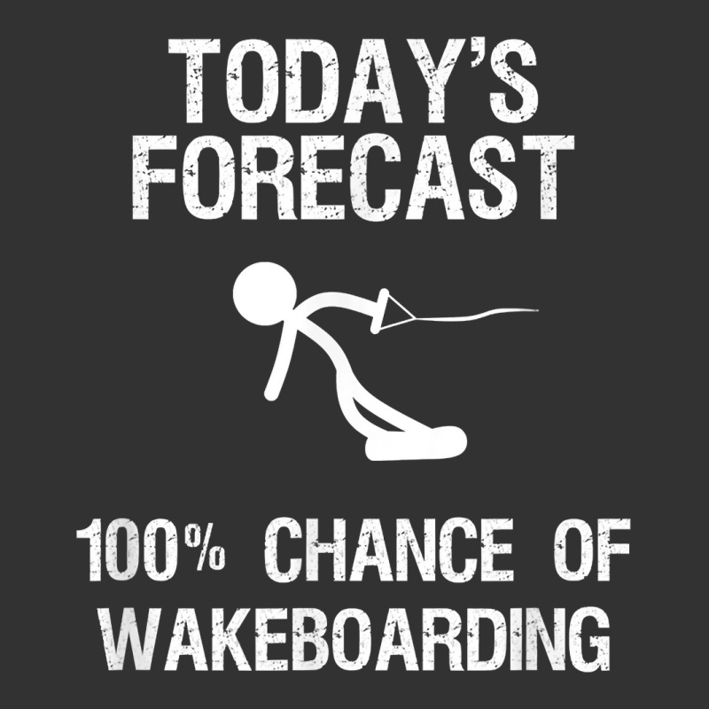 Wakeboard T Shirt   Funny Today's Forecast   Wakeboarding Baby Bodysuit | Artistshot