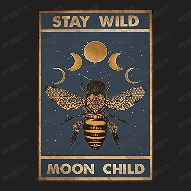 Stay Wild Moon Child T-Shirt by Kelly S | Artistshot