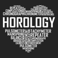 Horology Heart Horologist Watchmaker Expert Clock Maker T Shirt 3/4 Sleeve Shirt | Artistshot