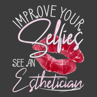 Improve Your Selfies See An Esthetician   Beautician Makeup T Shirt Men's Polo Shirt | Artistshot