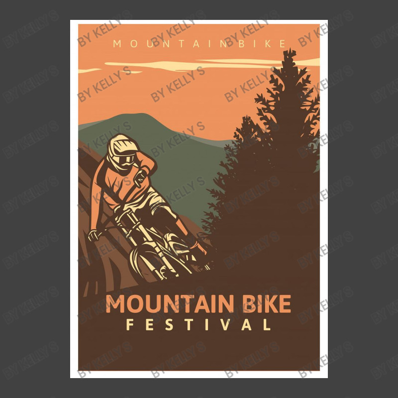 Retro Mountain Bike Festival Vintage T-Shirt by Kelly S | Artistshot