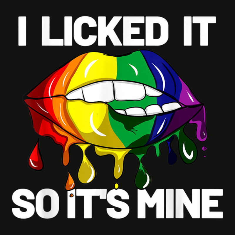 I Licked It So It's Mine Is Lgbt Csd Rainbow Men Women Pride T Shirt Scorecard Crop Tee by KaseeDheera | Artistshot