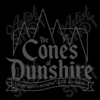 The Cones Of Dunshire Parks And Recreation Design Parks And Rec Cropped Sweater | Artistshot