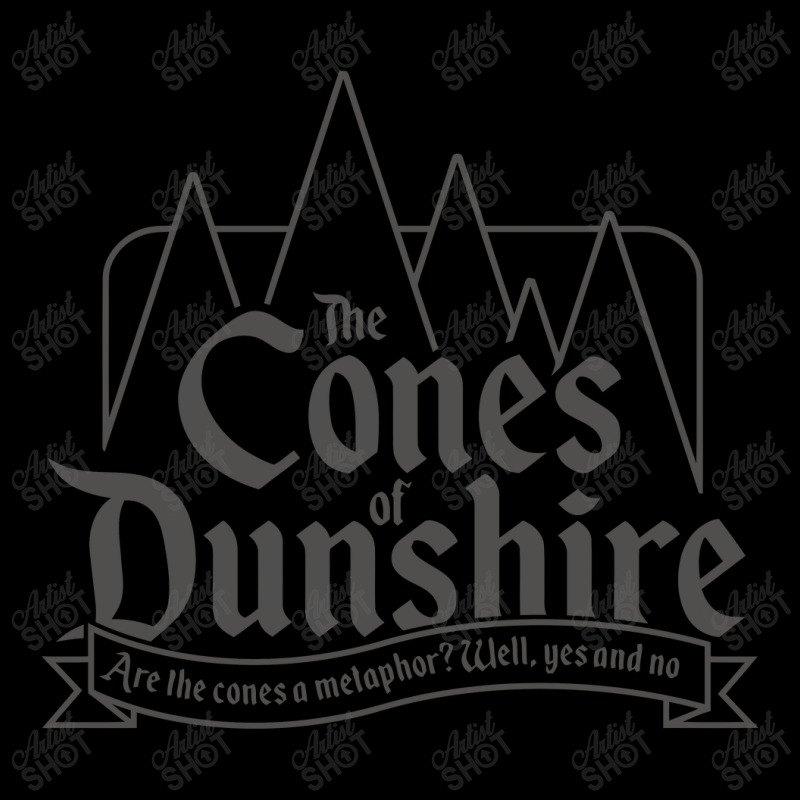 The Cones Of Dunshire Parks And Recreation Design Parks And Rec Cropped Sweater by toxic.moxie | Artistshot