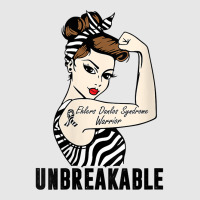 Womens Ehlers Danlos Syndrome Warrior Unbreakable Strong Woman V Neck Unisex Jogger | Artistshot