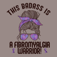 This Badass Is A Fibromyalgia Warrior Awareness Woman Meme Premium T S Vintage T-shirt | Artistshot