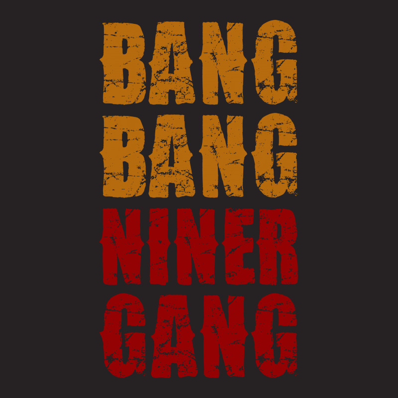 Bang Bang Niner Gang Football Vintage Cap | Artistshot