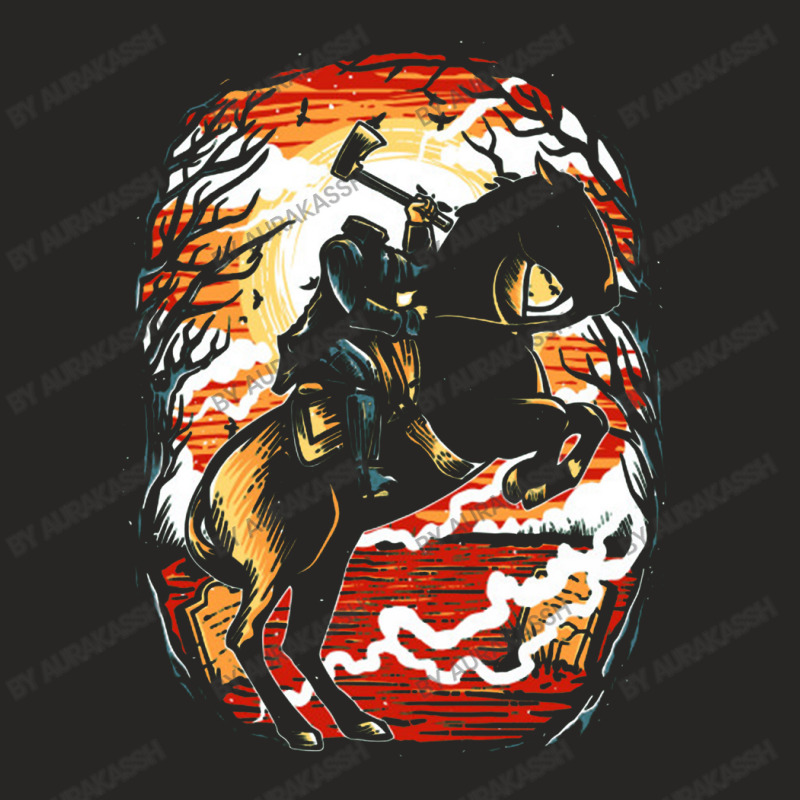 Headless Horseman Ladies Fitted T-Shirt by aurakassh | Artistshot