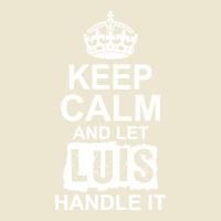 Keep Calm And Let Luis Handle It Cropped Hoodie | Artistshot