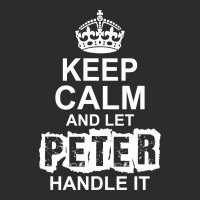 Keep Calm And Let Peter Handle It Cropped Hoodie | Artistshot