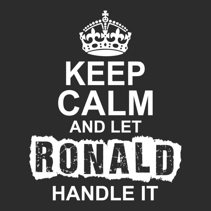 Keep Calm And Let Ronald Handle It Cropped Hoodie by tshiart | Artistshot