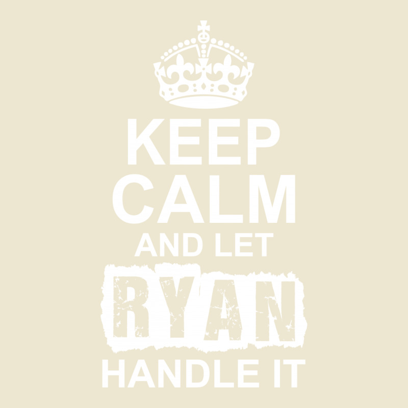 Keep Calm And Let Ryan Handle It Cropped Hoodie by tshiart | Artistshot