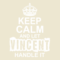 Keep Calm And Let Vincent Handle It Cropped Hoodie | Artistshot