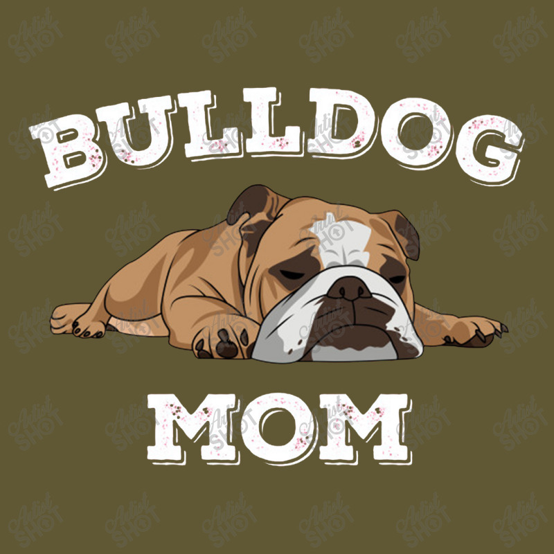 Bulldog Womens Bulldog Mom Vintage Short | Artistshot