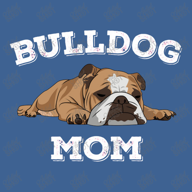 Bulldog Womens Bulldog Mom Men's Polo Shirt | Artistshot