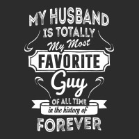 My Husband Is Totally My Most Favorite Guy Cropped Hoodie | Artistshot