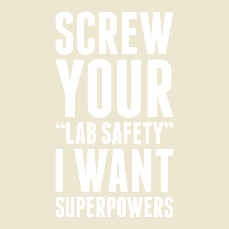 Screw Your Lab Safety I Want Superpowers Cropped Hoodie by tshiart | Artistshot